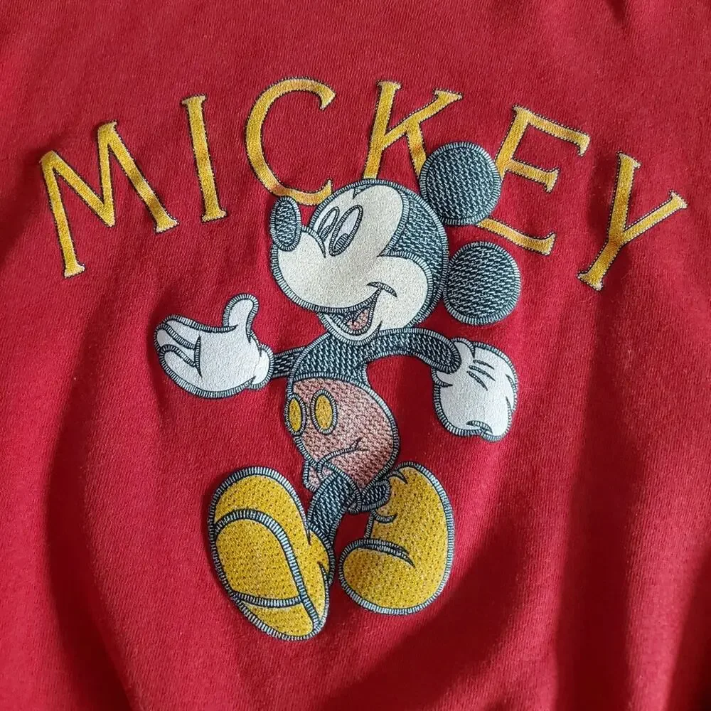 Vintage Mickey Mouse Pullover Sweatshirt - Picture 2 of 7